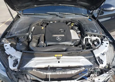 2017 Mercedes-Benz C 300 Sport 4Matic from USA, damaged, VIN 55SWF4KBXHU182221